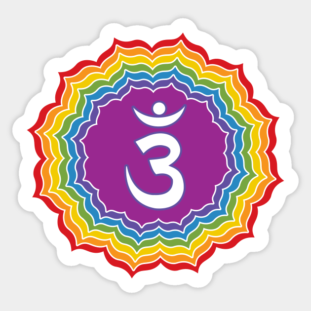 Third Eye chakra Sticker by Gaspar Avila